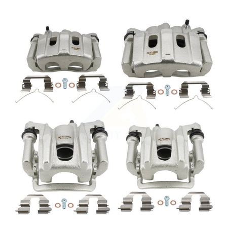 Front Rear Brake Caliper Left Right Driver Passenger Side Kit For 2009-2016 Toyota Venza KBC-100891