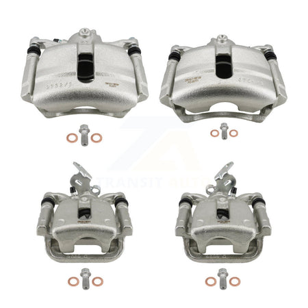 Front Rear Brake Caliper Left Right (Driver Passenger) Kit For Volkswagen Golf SportWagen KBC-100894