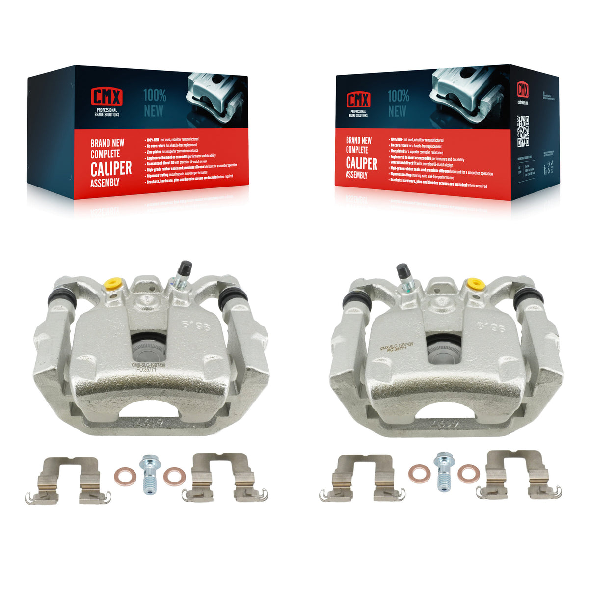 Rear Brake Caliper Left Right Side (Driver Passenger) Kit For Honda Odyssey Acura MDX KBC-100903