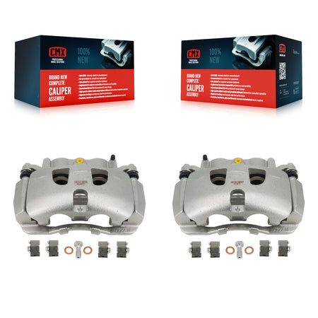 Front Brake Caliper Left Right Driver Passenger Kit For Ford F-350 Super Duty F-250 F-450 KBC-100906