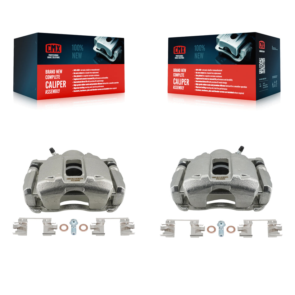 Front Brake Caliper Left Right Side (Driver Passenger) Kit For Mitsubishi Eclipse Cross KBC-100908