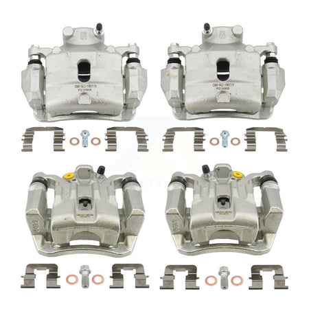 Front Rear Disc Brake Caliper Kit For 2015 Hyundai Sonata With Electric Parking KBC-100917