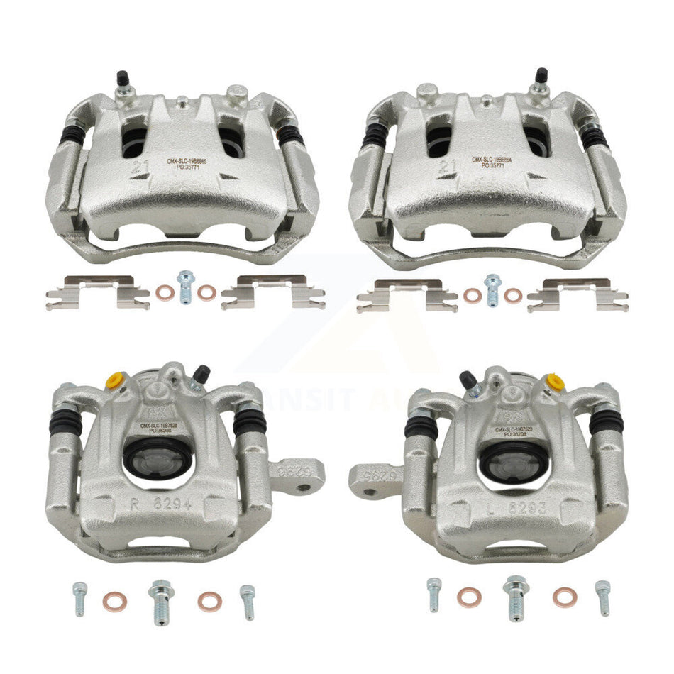 Front Rear Disc Brake Caliper Kit For 2018-2025 Nissan LEAF With Electric Parking KBC-100920