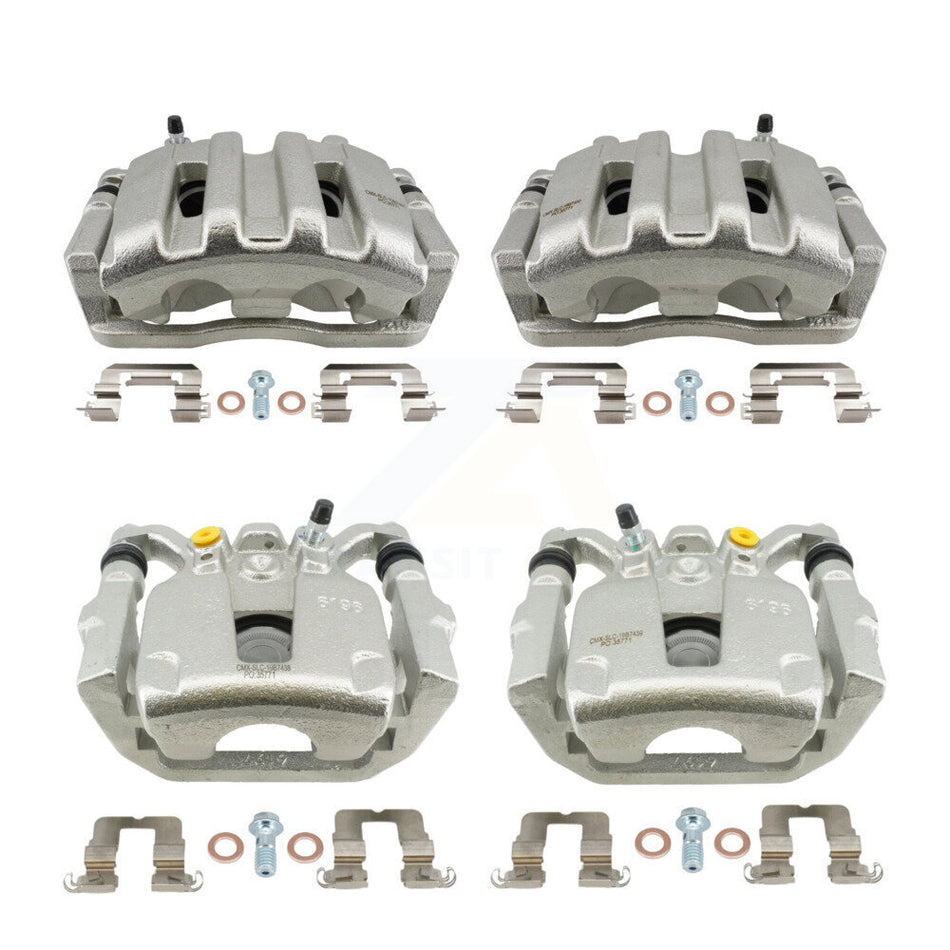 Front Rear Brake Caliper Left Right Driver Passenger Side Kit For 2018-2025 Honda Odyssey KBC-100921