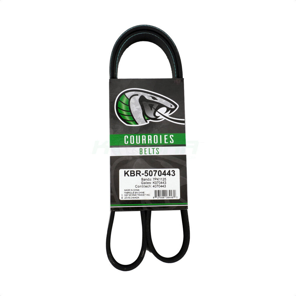 Main Drive Serpentine Belt KBR-5070443 For Nissan Micra Versa Note