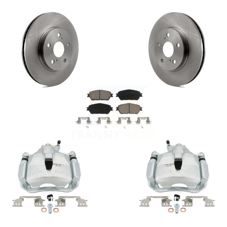 Front Disc Brake Caliper Rotor And Ceramic Pad Kit For Toyota Sienna Camry Solara Avalon KC8-100102C