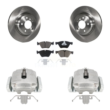Front Disc Brake Caliper Rotors And Ceramic Pads Kit For BMW 528i xDrive KC8-100224C