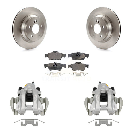 Rear Brake Caliper Rotors Ceramic Pad Kit For Mercedes-Benz E350 E500 E320 CLS550 CLS500 KC8-100311T