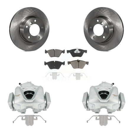 Front Disc Brake Caliper Rotors And Ceramic Pads Kit For BMW 328i 323i KC8-100353C by Transit Auto