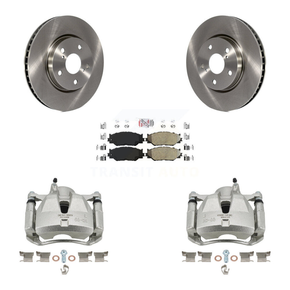 Front Disc Brake Caliper Rotors And Semi-Metallic Pads Kit For Lexus IS250 KC8-100376N
