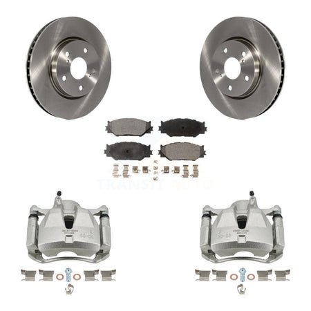 Front Disc Brake Caliper Rotors And Ceramic Pads Kit For Lexus IS250 KC8-100391T