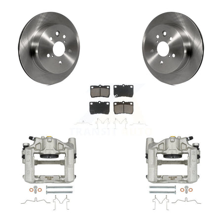 Rear Disc Brake Caliper Rotors And Ceramic Pads Kit For Lexus IS250 GS300 KC8-100442C
