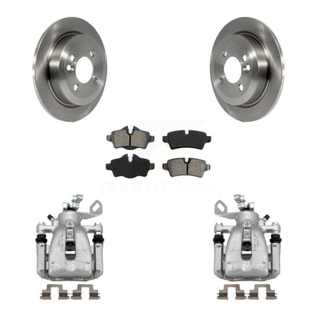 Rear Disc Brake Caliper Rotors And Semi-Metallic Pads Kit For Mini Cooper KC8-100486S