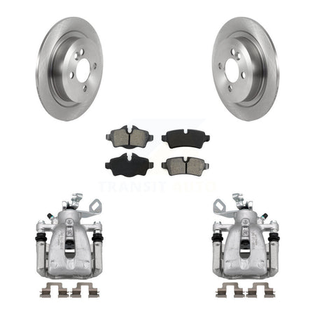 Rear Disc Brake Caliper Rotors And Semi-Metallic Pads Kit For Mini Cooper KC8-100487S