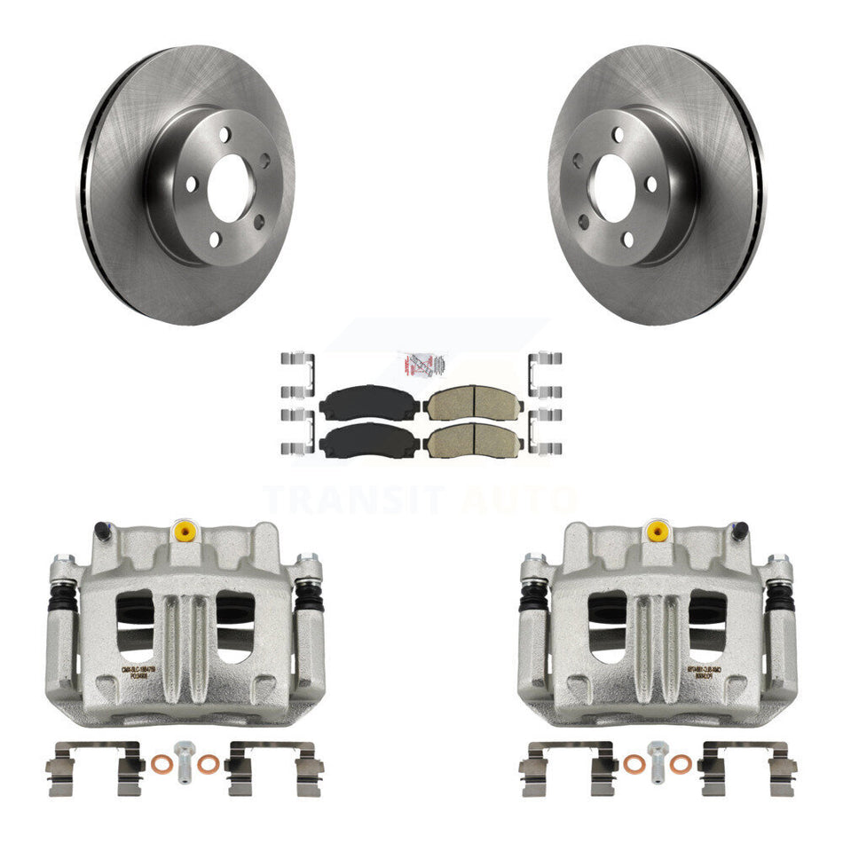 Front Brake Caliper Rotor And Ceramic Pad Kit For Ford Ranger Mazda B4000 Explorer Sport KC8-100496N