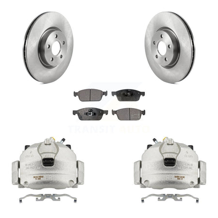 Front Disc Brake Caliper Rotors And Ceramic Pads Kit For Ford Transit Connect KC8-100526T