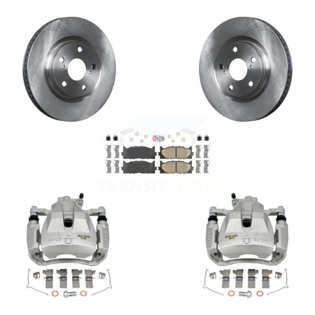 Front Brake Caliper Rotor And Ceramic Pad Kit For Toyota Camry Lexus ES350 Avalon ES300h KC8-100636N