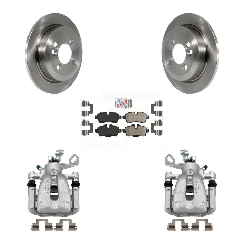 Rear Disc Brake Caliper Rotors And Semi-Metallic Pads Kit For Mini Cooper KC8-100685N