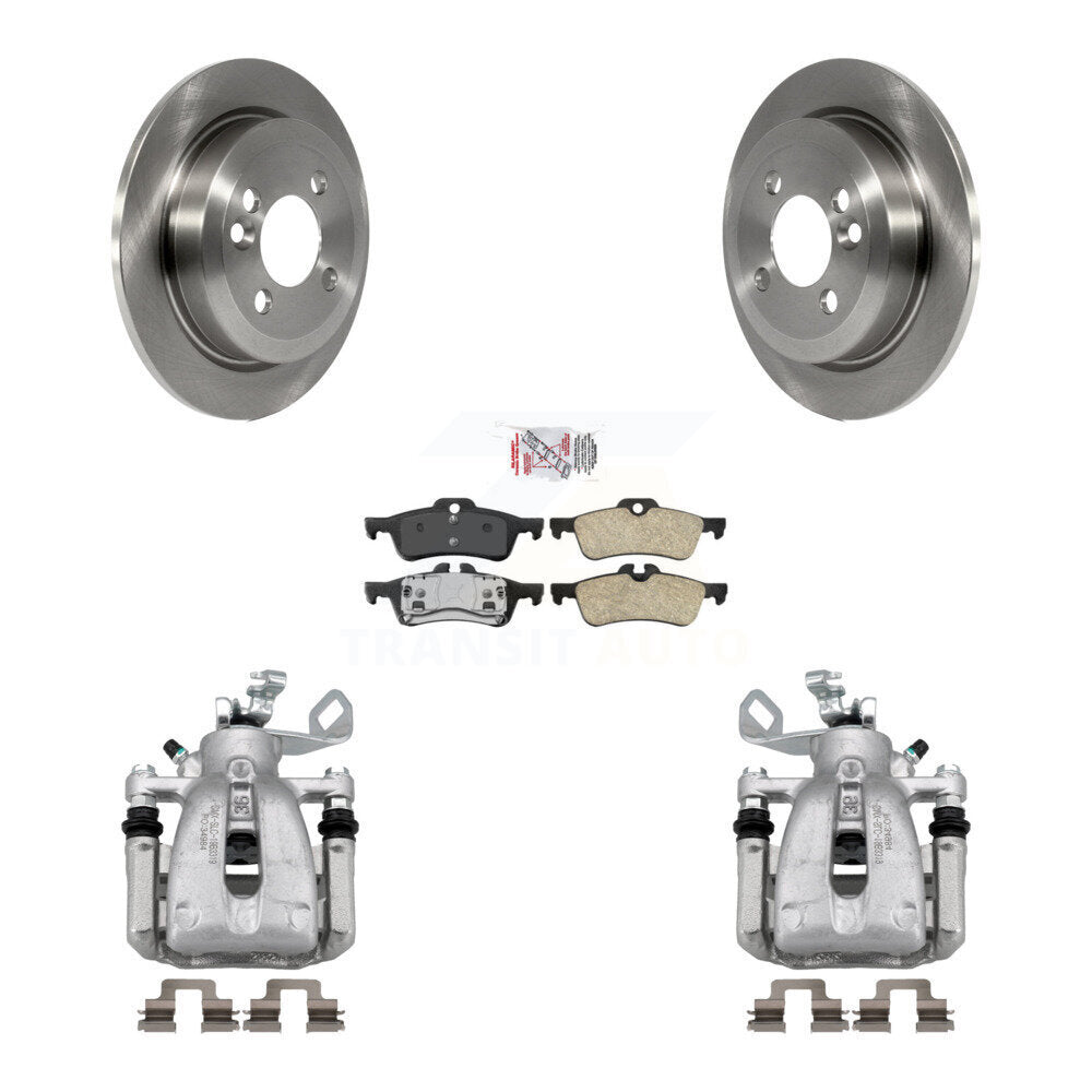 Rear Brake Caliper Rotors Ceramic Pad Kit For Mini Cooper With 259mm Diameter Rotor KC8-100687N