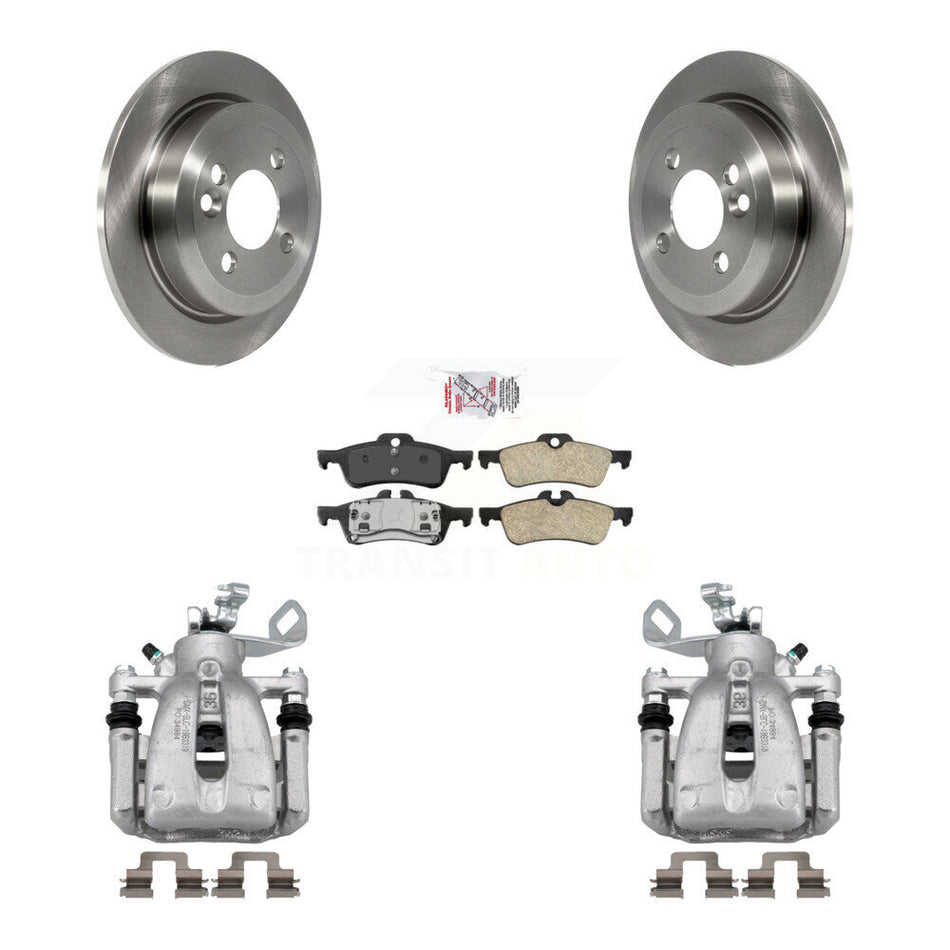 Rear Brake Caliper Rotors Ceramic Pad Kit For Mini Cooper With 259mm Diameter Rotor KC8-100687N