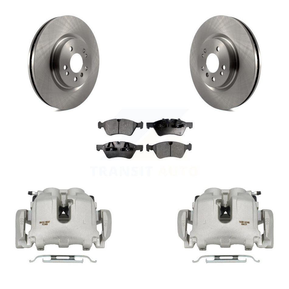 Front Brake Caliper Rotor & Ceramic Pad Kit For Mercedes-Benz ML350 R350 ML500 R320 R500 KC8-100713T