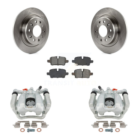 Rear Brake Caliper Rotors Semi-Metallic Pad Kit For Chevrolet Equinox GMC Terrain Malibu KC8-101329S