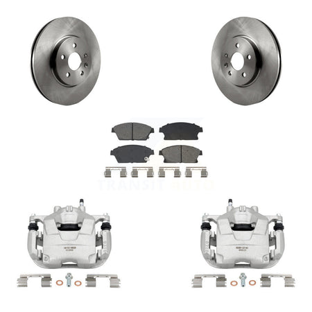 Front Disc Brake Caliper Rotor And Semi-Metallic Pad Kit For Chevrolet Trax Buick Encore KC8-101342S