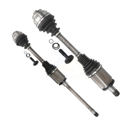 Front CV Axle Drive Shaft Assembly Kit For BMW 535i xDrive 528i 640i Gran Turismo KCV-100128
