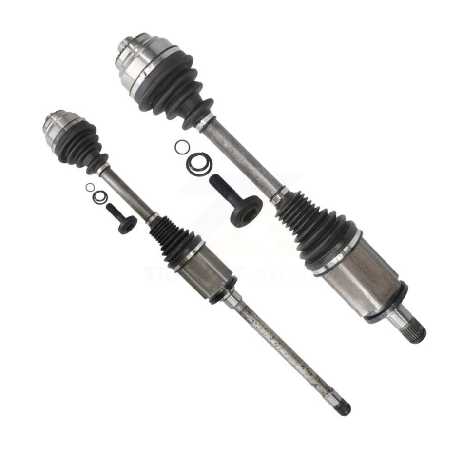 Front CV Axle Drive Shaft Assembly Kit For BMW 535i xDrive 528i 640i Gran Turismo KCV-100128