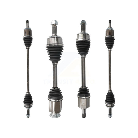 Front Rear CV Axle Drive Shaft Complete Assembly Kit For 2013-2014 Honda CR-V AWD KCV-100176