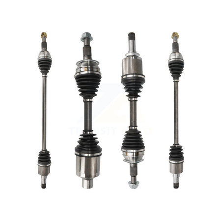 Front Rear CV Axle Drive Shaft Kit For Chevrolet Equinox GMC Terrain Primary Design KCV-100179