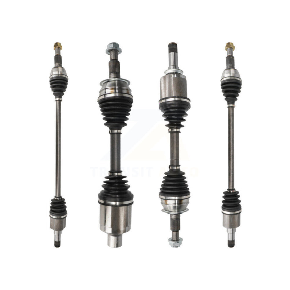 Front Rear CV Axle Drive Shaft Kit For Chevrolet Equinox GMC Terrain Primary Design KCV-100179