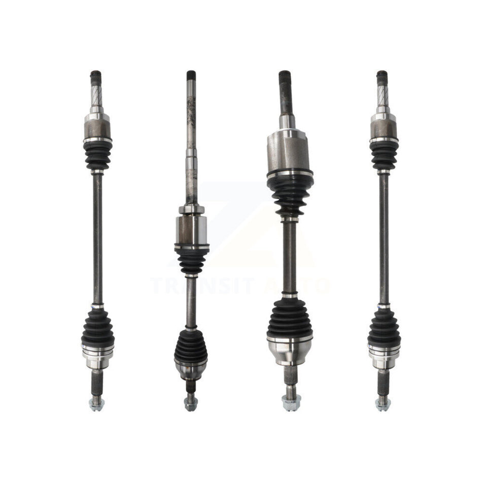 Front Rear CV Axle Drive Shaft Complete Assembly Kit For Ford Escape Primary Design KCV-100181