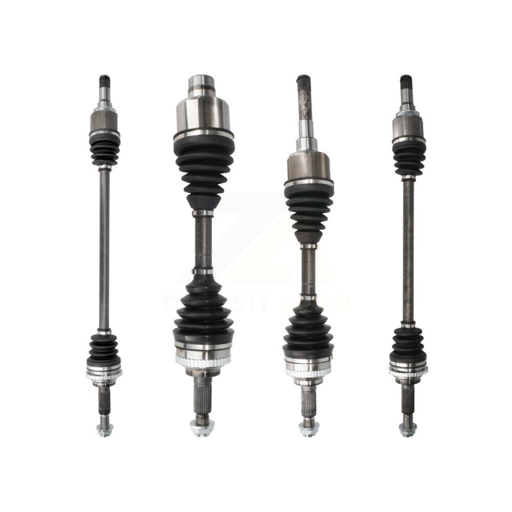 Front Rear CV Axle Drive Shaft Complete Assembly Kit For 2008 Ford Escape Mazda Tribute KCV-100185
