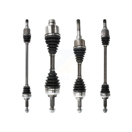 Front Rear CV Axle Drive Shaft Complete Assembly Kit For 2008 Ford Escape Mazda Tribute KCV-100185