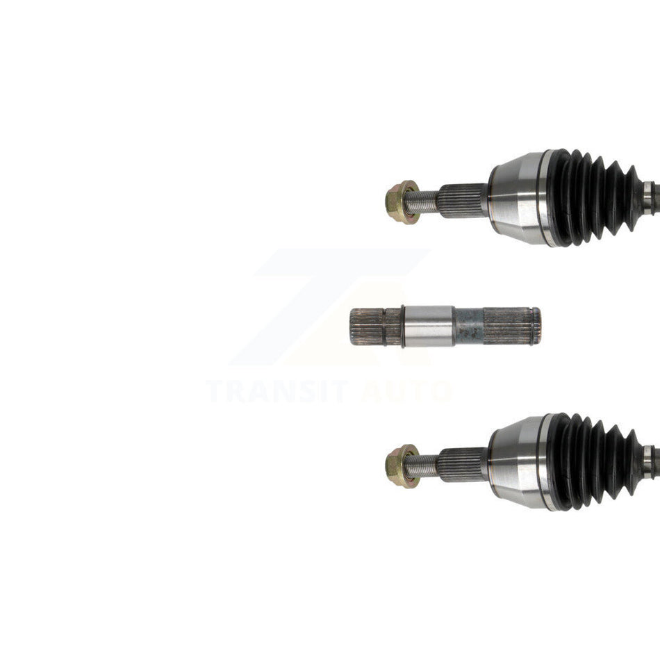 Front CV Axle Shaft & Intermediate Kit For Dakota Dodge Ram Mitsubishi Raider 4WD KCV-100193