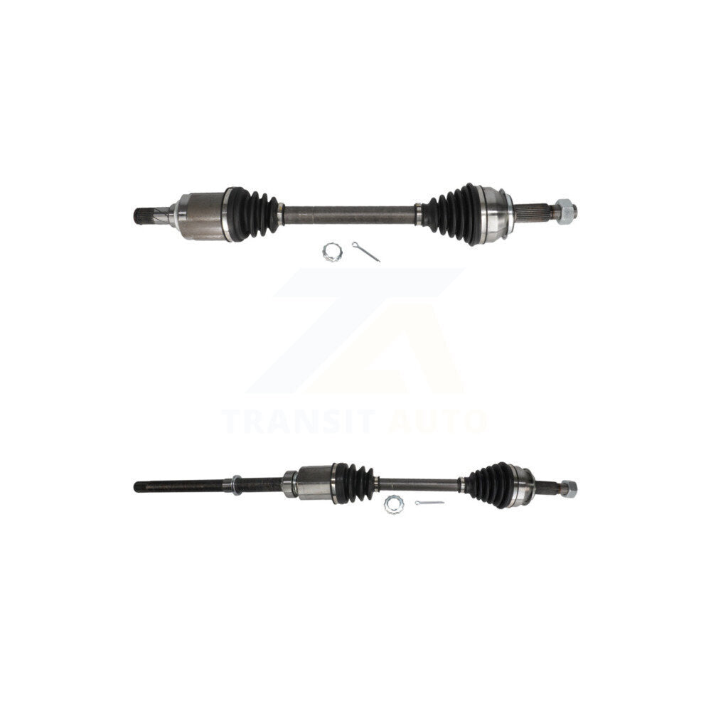 Front CV Axle Shaft Kit For 2018 Nissan Rogue AWD with 2.5L Automatic CVT transmission KCV-100268