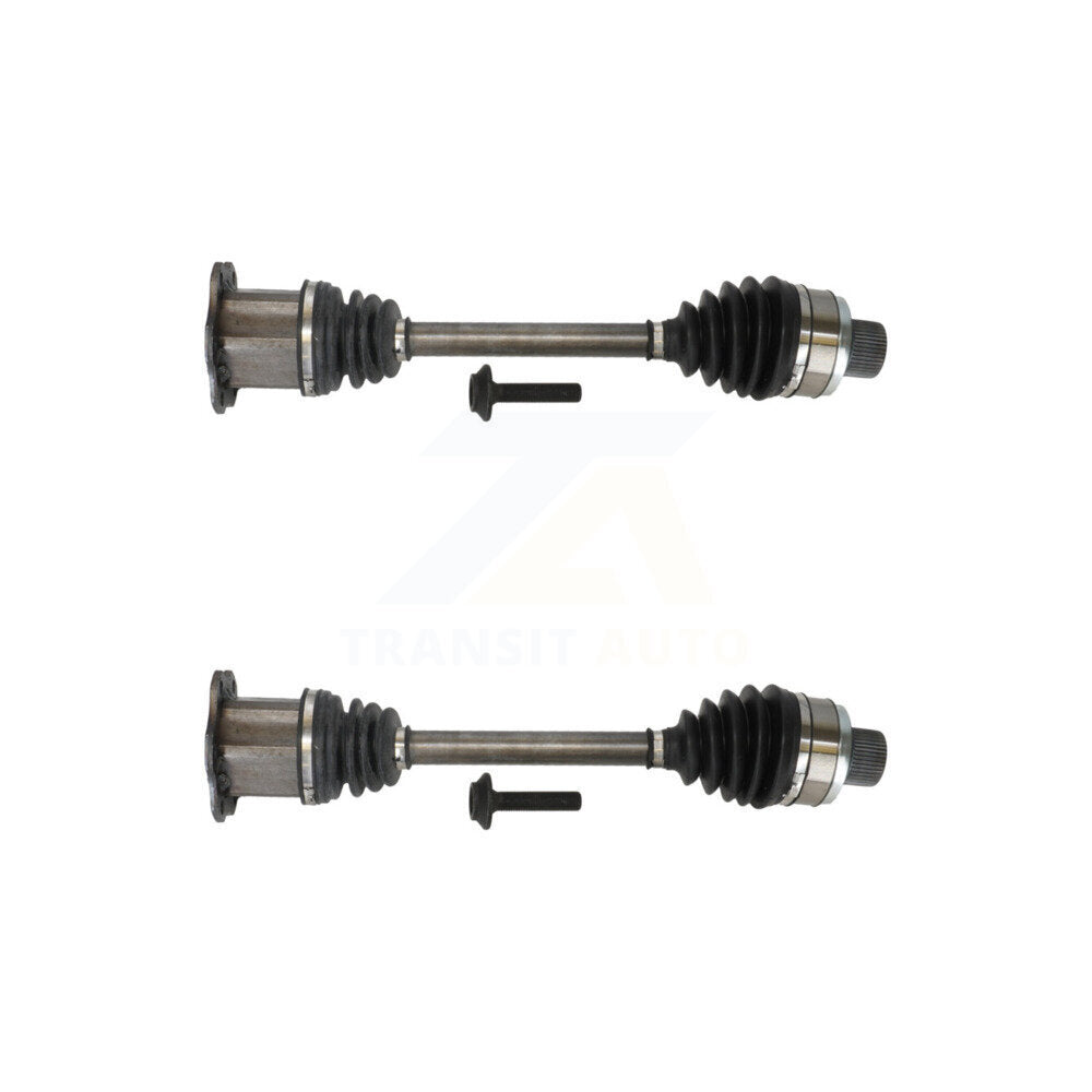 Front CV Axle Shaft Kit For Audi Q5 AWD with 2.0L Turbocharged Automatic transmission KCV-100289