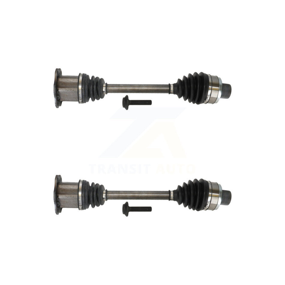 Front CV Axle Shaft Kit For Audi Q5 AWD with 2.0L Turbocharged Automatic transmission KCV-100289