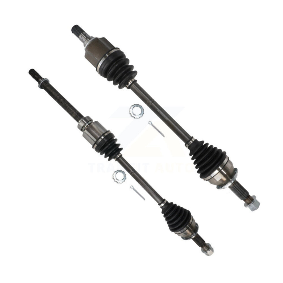 Front CV Axle Shaft Kit For 20-23 Nissan Sentra FWD with 2.0L Automatic CVT transmission KCV-100364