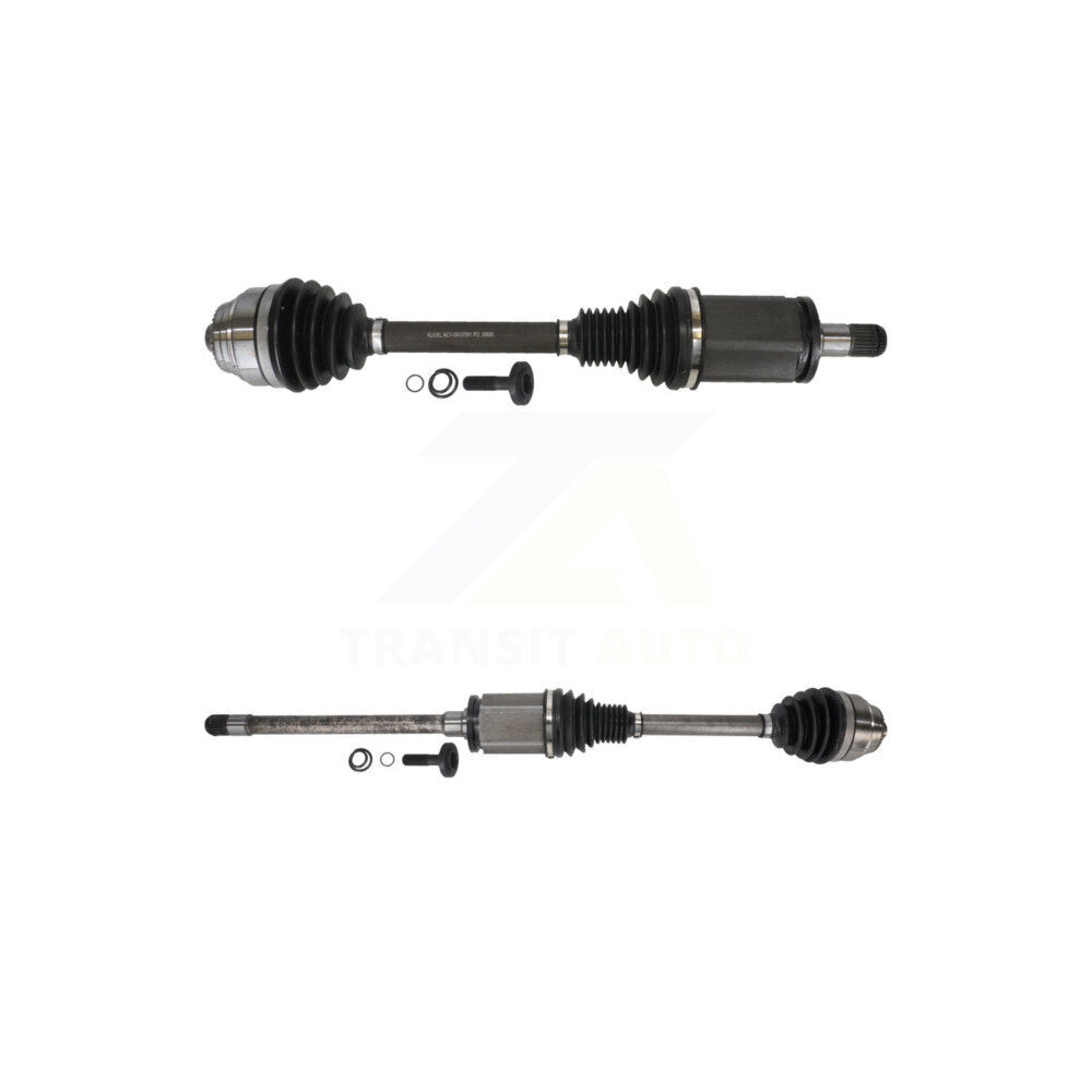 Front CV Axle Drive Shaft Complete Assembly Kit For BMW X3 X4 KCV-100375