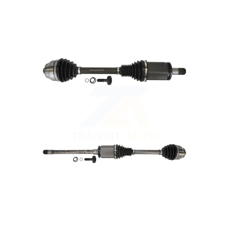 Front CV Axle Drive Shaft Complete Assembly Kit For BMW X3 X4 KCV-100375