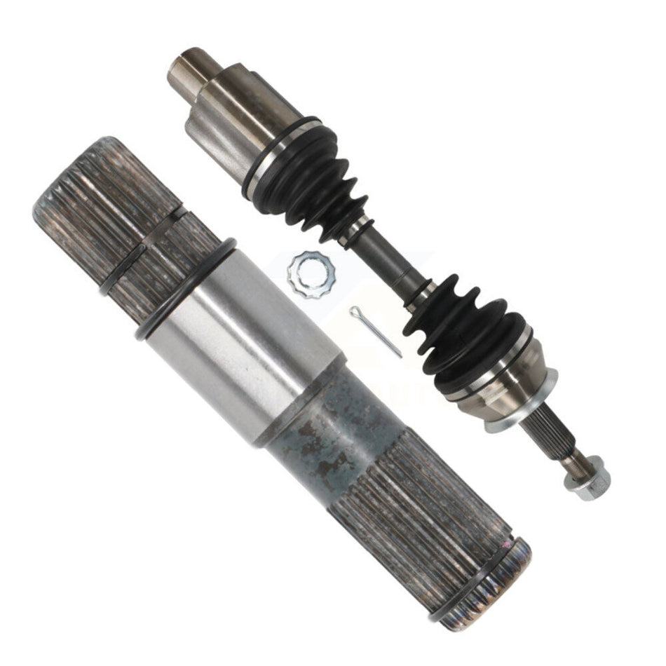 Front Left CV Axle Drive Shaft & Intermediate Kit For Dodge Dakota Durango 4WD KCV-100378