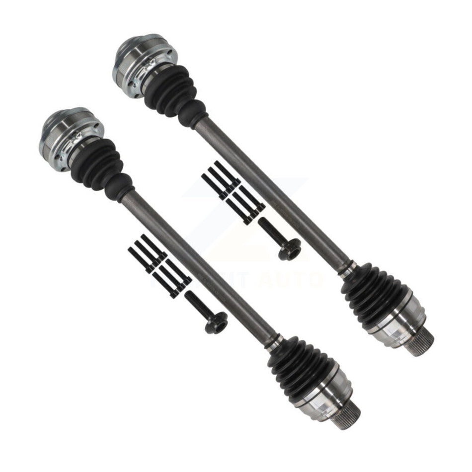 Rear CV Axle Drive Shaft Assembly Kit For Audi Q5 A6 Quattro A7 SQ5 A8 S6 RS7 S7 S8 KCV-100394