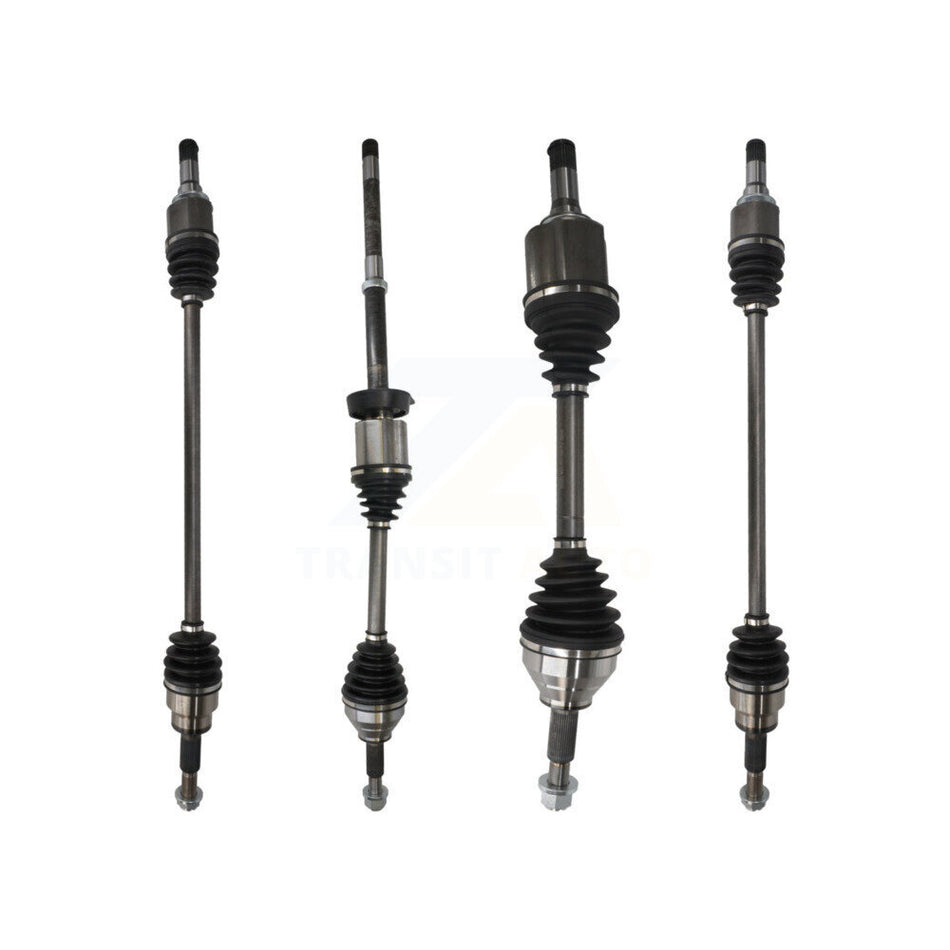 Front Rear CV Axle Drive Shaft Complete Assembly Kit For Ford Explorer AWD with 3.5L KCV-100400