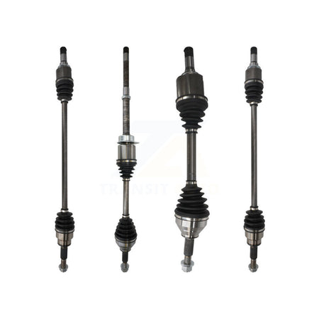 Front Rear CV Axle Drive Shaft Assembly Kit For Ford Explorer Police Interceptor Utility KCV-100402