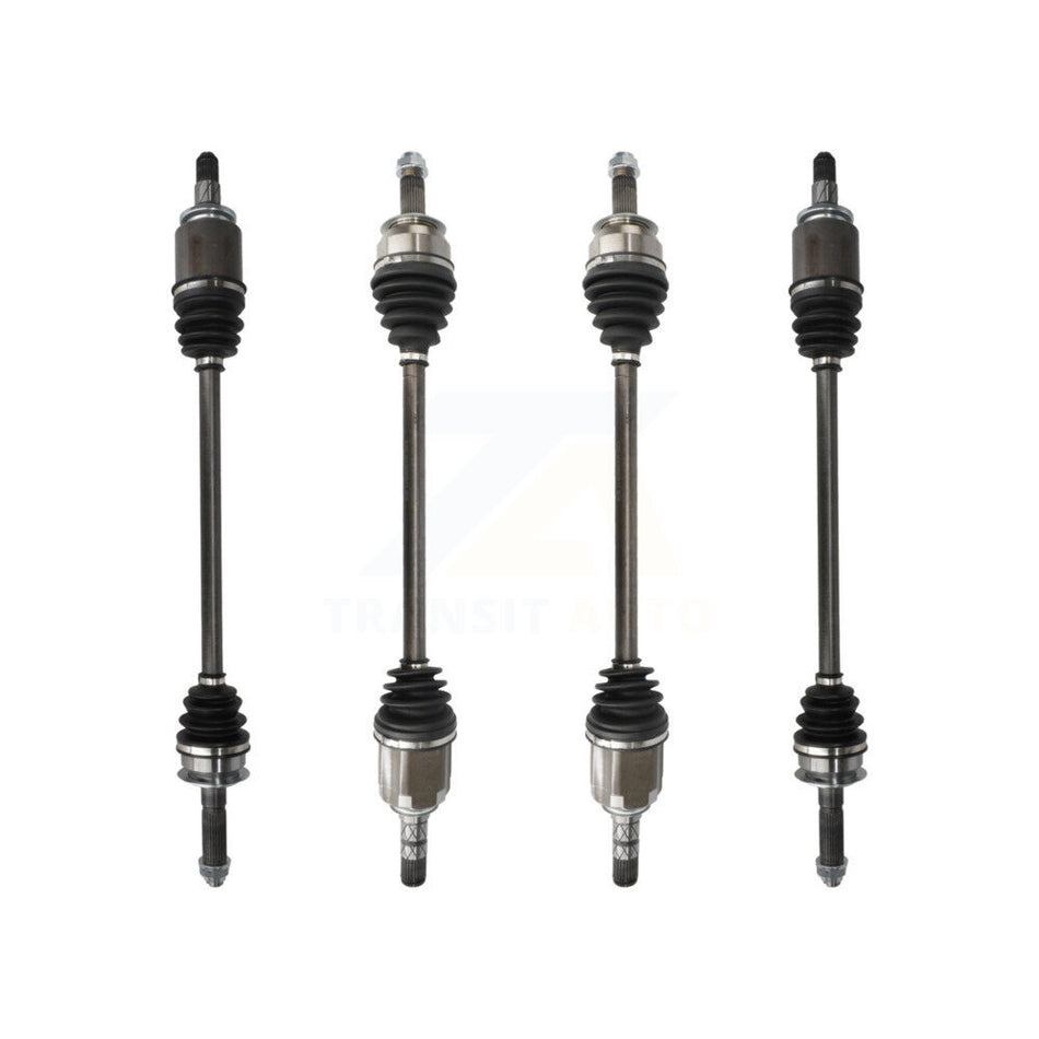 Front Rear CV Axle Drive Shaft Complete Assembly Kit For Subaru Outback Forester Legacy KCV-100404