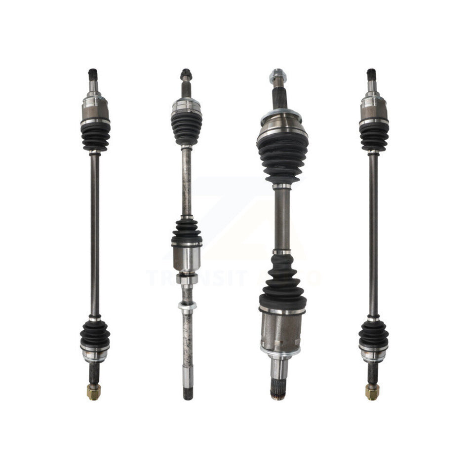 Front Rear CV Axle Drive Shaft Assembly Kit For Toyota RAV4 4WD with 3.5L GAS engine KCV-100413