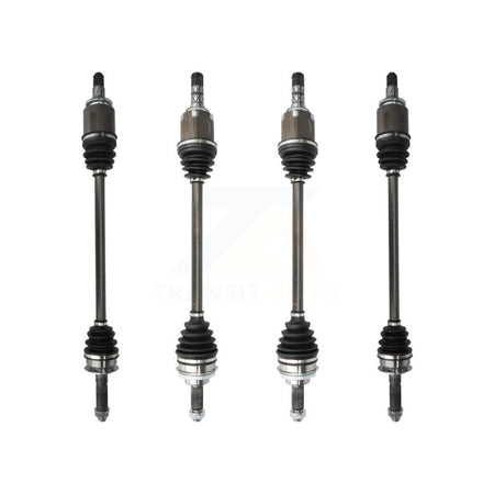 Front Rear CV Axle Drive Shaft Kit For 2008 Subaru Forester AWD with 2.5L Primary Design KCV-100425