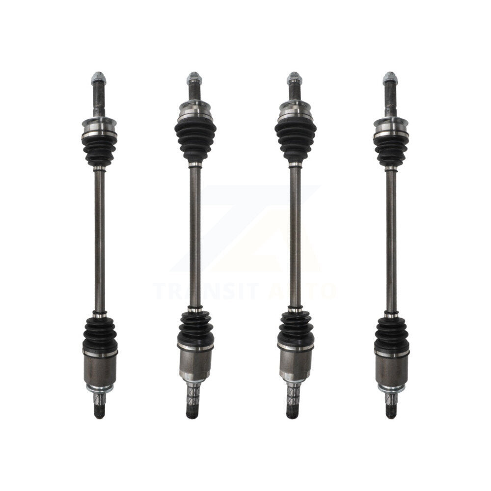 Front Rear CV Axle Drive Shaft Complete Assembly Kit For Subaru Impreza KCV-100426